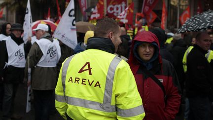 Journée de mobilisation des salariés d'Areva sur plusieurs sites en France