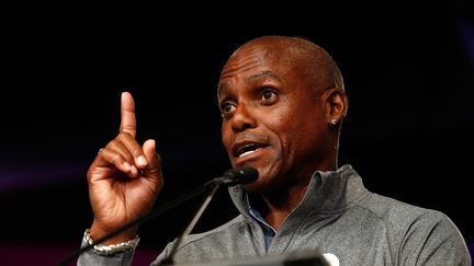 Carl Lewis. (TODD WARSHAW / GETTY IMAGES NORTH AMERICA)