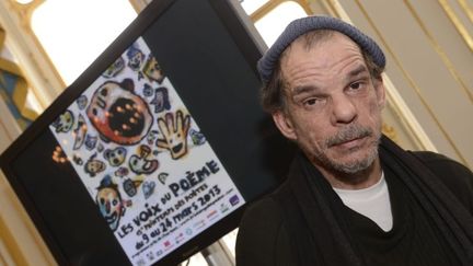 Le comédien Denis Lavant est le parrain du 15e Printemps des Poètes.
 (Thierry Chapotot / MCC)