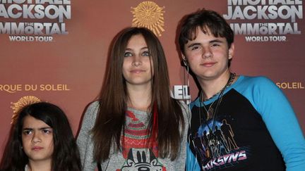 Blanket, Paris et Prince Michael, le 27 janvier 2012 à Los Angeles
 (Dan Steinberg/Sipa)