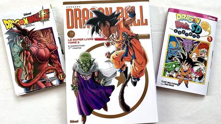 Le "Super livre" de Dragon Ball arrive pour les fêtes, avec le tome 18 de "Dragon Ball Super" et le tome 8 de "Dragon Ball SD". (Anthony Jammot)