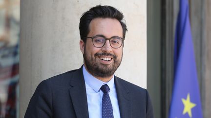 Mounir Mahjoubi, le 6 juillet 2018, à Paris.&nbsp; (LUDOVIC MARIN / AFP)