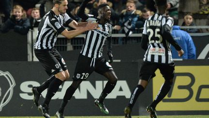 Nicolas Pepe a encore marqué pour Angers (JEAN-FRANCOIS MONIER / AFP)