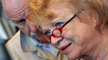 Eva Joly, avec Noël Mamère (PIERRE ANDRIEU / AFP)