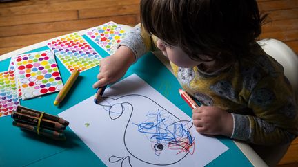 "80% des places de crèches qui ouvrent appartiennent au secteur privé lucratif" selon les autrices du livre-enquête Babyzness (éd. Robert Laffont). (RICCARDO MILANI / HANS LUCAS)