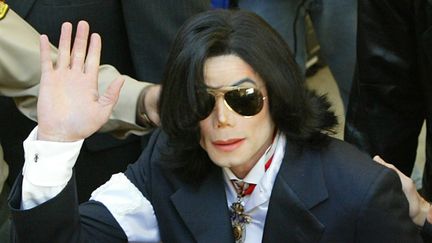 Michael Jackson, le 16 janvier 2004, à Santa Maria (Californie).&nbsp; (MAXPPP)