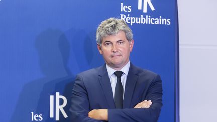 Gilles Platret, vice-président du parti les Républicais (LR), le 22 septembre 2021. (VINCENT ISORE / MAXPPP)