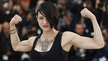 Asia Argento est à Cannes pour son film "Incompresa (Misunderstood)" présenté dans la sélection "Un Certain Regard"
 (VALERY HACHE / AFP)