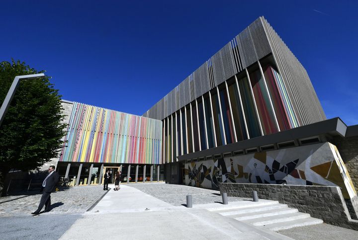 La Cité internationale de la Tapisserie à Aubusson (Creuse).
 (Georges Gobet / AFP)