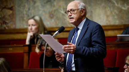 Jean-Louis Touraine, le 3 décembre 2019 à l'Assemblée nationale à Paris. (THOMAS PADILLA / MAXPPP)