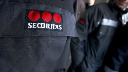 Agents de la société Securitas (illustration). (SEBASTIEN NOGIER / AFP)