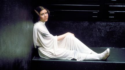 La princesse Leia (Carrie Fisher) dans l'épisode IV de "Star Wars", sorti en 1977.&nbsp; (KOBAL / AFP)