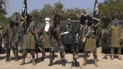 Capture d'&eacute;cran d'une vid&eacute;o de Boko Haram diffus&eacute;e le vendredi 31 octobre 2014. (BOKO HARAM / AFP)