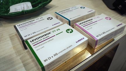 Des boîtes du médicament Levothyrox, le 30 novembre 2018.&nbsp; (PICTURE ALLIANCE / GETTY IMAGES)