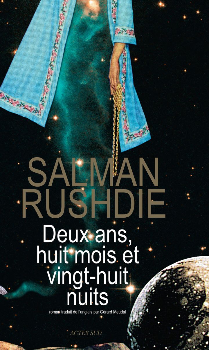 Couverture du nouveau livre de Salman Rushdie
 (Actes Sud)