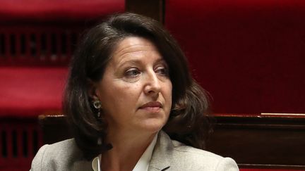 Agnès Buzyn à l'Assemblée nationale, le 6 mars 2019. (KENZO TRIBOUILLARD / AFP)