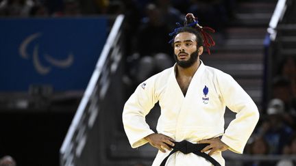 Helios Latchoumanaya, le 7 septembre 2024 à Paris. (HERVIO JEAN-MARIE / AFP)