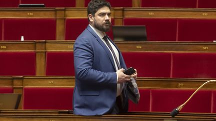 Guillaume Kasbarian at the National Assembly, February 2023. (VINCENT ISORE / MAXPPP)