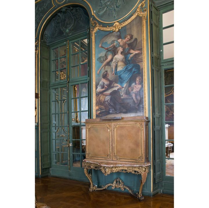 Décor du cabinet du roi de la BnF
 (JC Ballot / BnF)