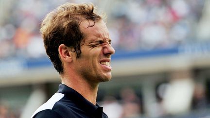 Richard Gasquet, le samedi 7 septembre &agrave; New-York (Etats-Unis). (STAN HONDA / AFP)