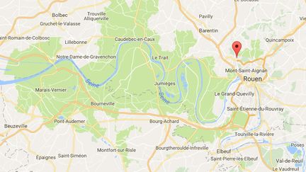 Notre-Dame-de-Bondeville, en Seine-Maritime. (GOOGLE MAPS)