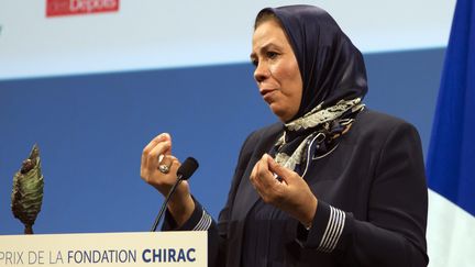 &nbsp; (Latifa Ibn Ziaten, primée ce jeudi par la Fondation Chirac  © MaxPPP)