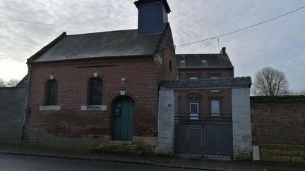 Le&nbsp;presbytère de Saint-André-Farivillers, où habitait l’abbé Matassoli entre 1967 et 2009.&nbsp; (FLAVIEN GROYER / RADIO FRANCE)