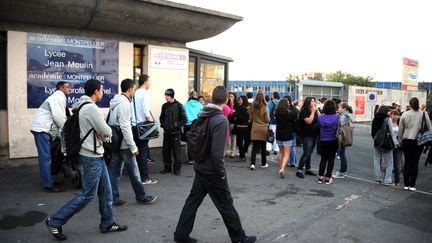 Le lyc&eacute;e Jean-Moulin &agrave; B&eacute;ziers (H&eacute;rault), le 17 octobre 2011. (PASCAL GUYOT / AFP)