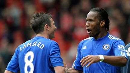 Didier Drogba et Frank Lampard (Chelsea)