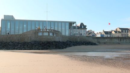 Le nouveau musée du débarquement d'Arromanches ouvre le 1er avril. (France 3 Normandie)