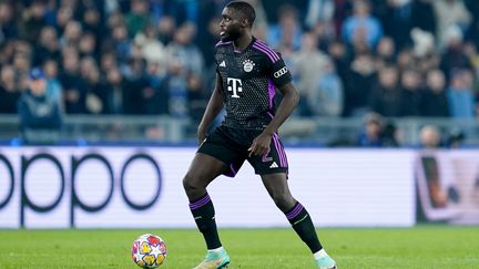 Dayot Upamecano lors de Lazio-Bayern, le 14 février 2024. (GIUSEPPE MAFFIA / NURPHOTO)