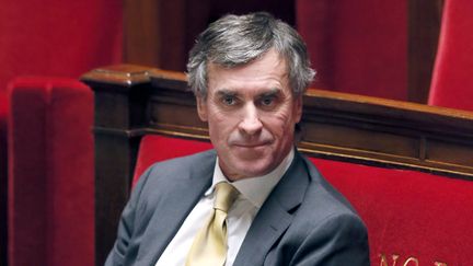 L'ex-ministre du Budget, J&eacute;r&ocirc;me Cahuzac, le 11 d&eacute;cembre 2012 &agrave; l'Assembl&eacute;e nationale. (PATRICK KOVARIK / AFP)