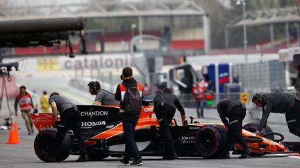 La MCL32 de Fernando Alonso a déjà connu bon nombre de soucis lors des essais de pré-saison. (HOCH ZWEI / HOCH ZWEI)