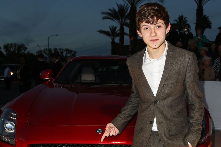 L'acteur britannique Tom Holland
 (Chelsea Lauren / Getty Images North America / AFP)