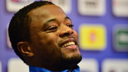 Patrice Evra, le latéral gauche de l'équipe de France