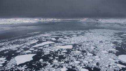 Les glaciers du Groenland, le 14 août 2013. (ELLI THOR MAGNUSSON / CULTURA CREATIVE / AFP)