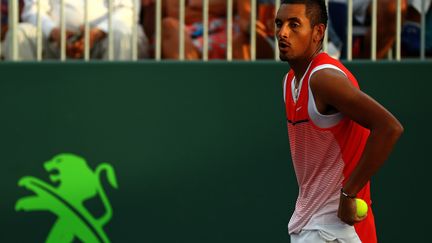 Le joueur australien Nick Kyrgios (MIKE EHRMANN / GETTY IMAGES NORTH AMERICA)