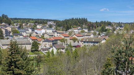 La commune de Chambon-sur-Lignon (Haute-Loire), le 23 mai 2019. (GUY CHRISTIAN / HEMIS.FR / AFP)