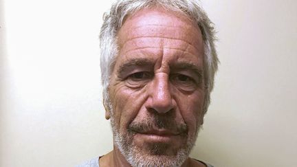 Le financier milliardaire américain Jeffrey Epstein, le 28 mars 2017, sur une photo prise par la justice criminelle new-yorkaise. (REUTERS)