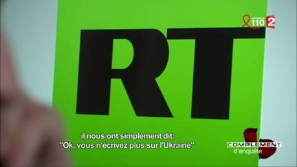 RT News par un de ses anciens journalistes (FRANCE 2 / FRANCETV INFO)