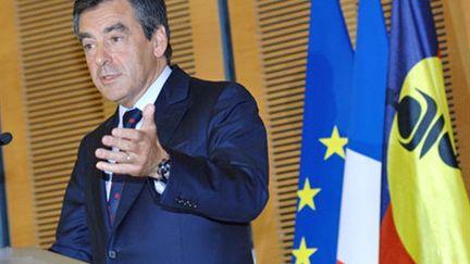 François Fillon à Nouméa (Nouvelle Calédonie), le 19 juillet 2010. (AFP - Marc Le Chelard)