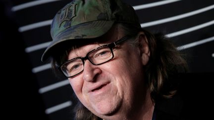 Le réalisateur Michael Moore aux 20e Webby Awards à Manhattan (New York, Etats-Unis), en mai 2016. (MIKE SEGAR / REUTERS)