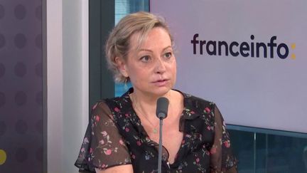 Anna Creti, directrice de la chaire Economie du climat à l'Université Paris-Dauphine, le 23 juin 2022. (FRANCEINFO / RADIO FRANCE)