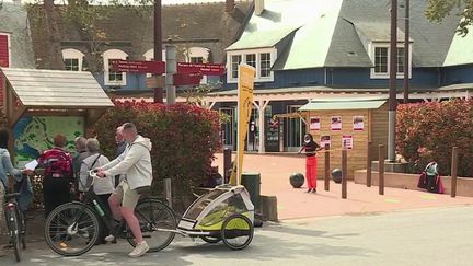 Le&nbsp;Center Parcs de Chamouille, dans l'Aisne.&nbsp; (CAPTURE ECRAN FRANCE 3)