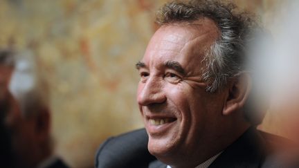 Fran&ccedil;ois Bayrou, le pr&eacute;sident du MoDem, le 25 octobre 2011 &agrave; Paris. (MEHDI FEDOUACH / AFP)