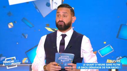 L'animateur Cyril Hanouna sur le plateau de C8, jeudi 25 octobre 2018. (TOUCHE PAS A MON POSTE / C8)