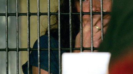 Florence Cassez en prison à Mexico (juin 2006) (AFP / Alfredo Estrella)