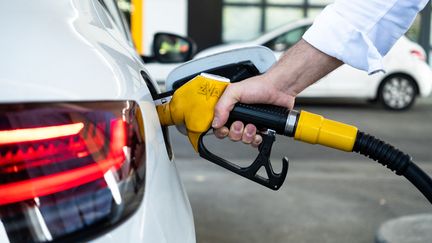 A gas station in Toulouse (Haute-Garonne), September 12, 2023. (ADRIEN NOWAK / HANS LUCAS / AFP)