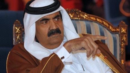 L'émir du Qatar, Hamad bin Khalifa al-Thani, à Doha, le 6 mars 2012. (AFP PHOTO/STR)