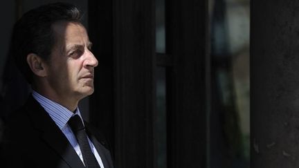 Nicolas Sarkozy, le 8 juillet à l'Elysée. (AFP)